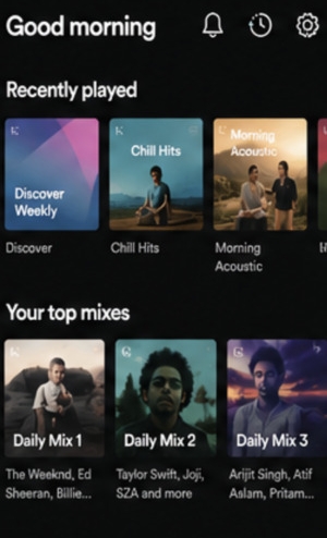 access Spotify