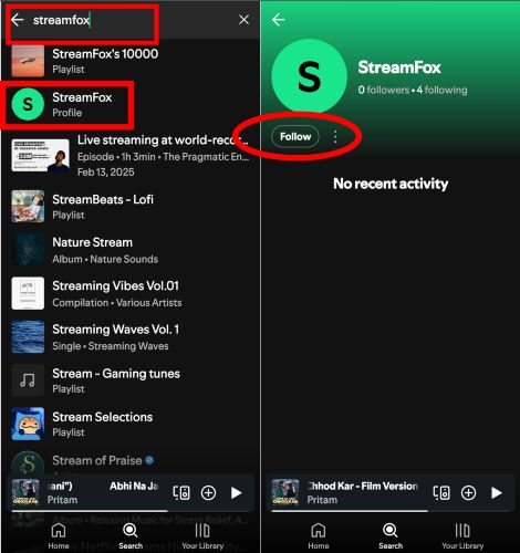 hit Follow | Add Friends on Spotify