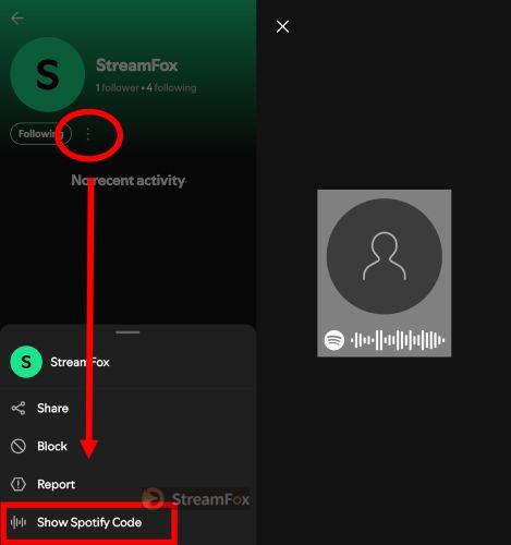 send via WhatsApp | Add Friends on Spotify