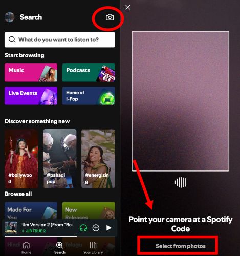 scan the code | Add Friends on Spotify
