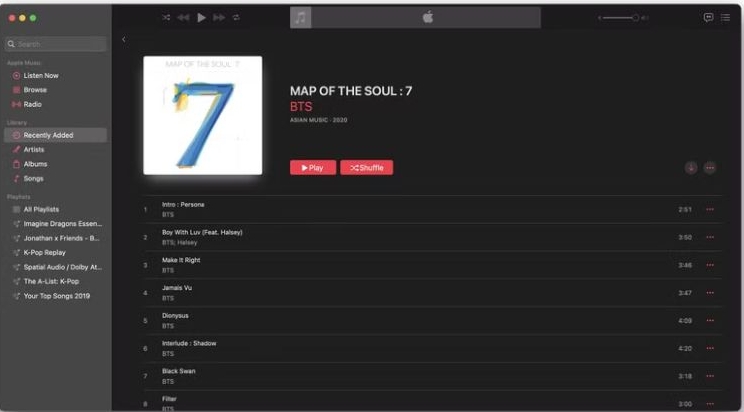 organize songs | Add Local Files to Apple Music