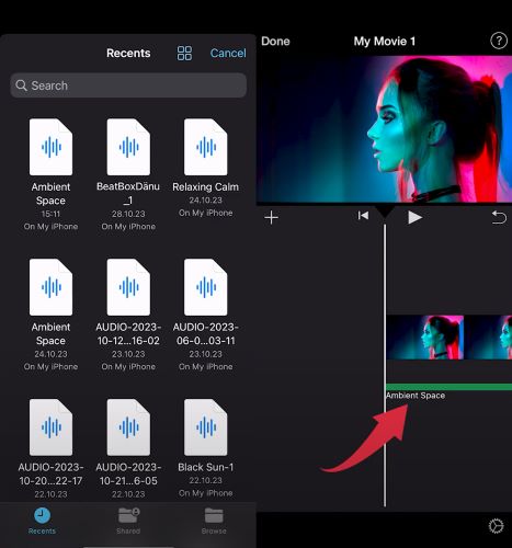 join your timeline | Add Spotify Music to iMovie