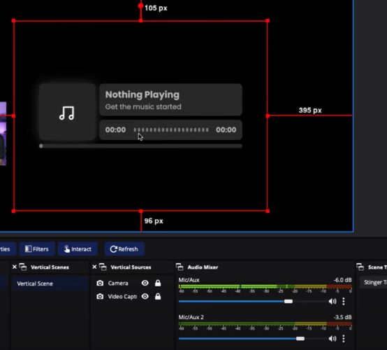 Amuse widget playback | Add Spotify to OBS