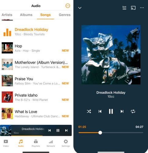 play music via VLC | Spotify++