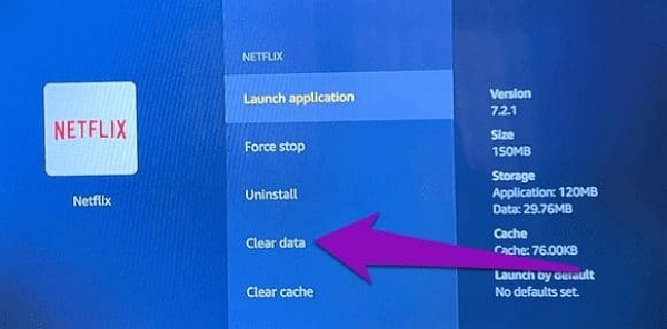 delete your account details | how to sign out of Netflix on smart TV