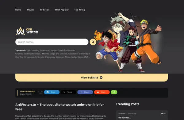 AniWatch | aniwave alternatives