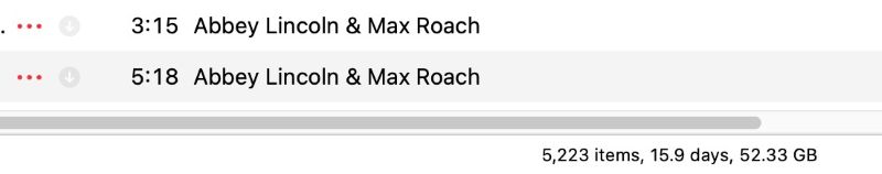 filter downloads | How Many Songs You Have on Apple Music