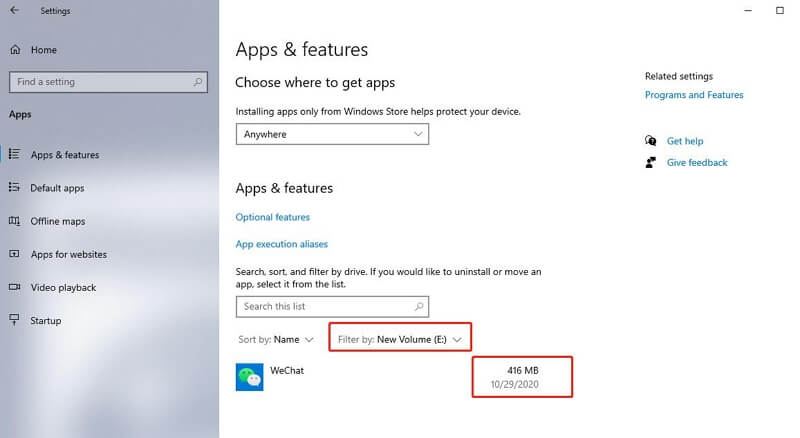 search Apps and Features | download amazon video to external hard drive
