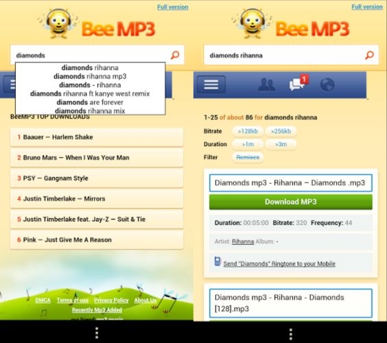 Amazon Appstore | BeeMP3