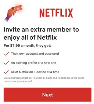 extra members | is there a student discount for netflix