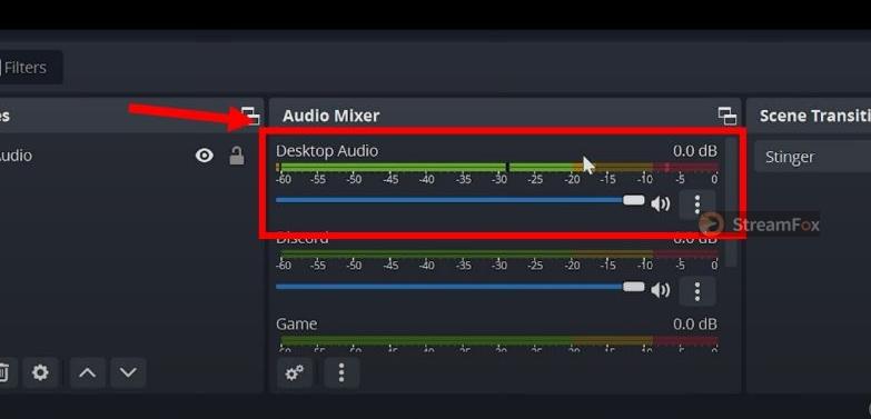 detect correct audio source | Add Spotify to OBS