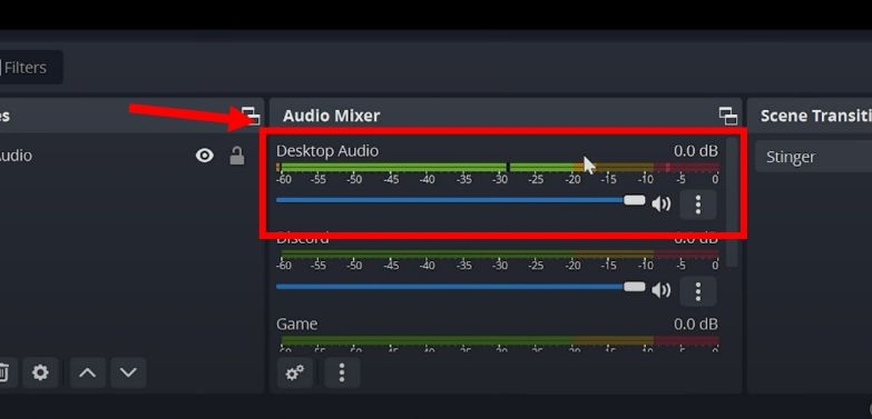 detect correct audio source | Add Spotify to OBS