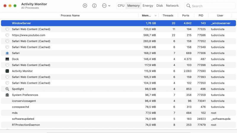 force quit WindowServer | Fix Spotify Black Screen