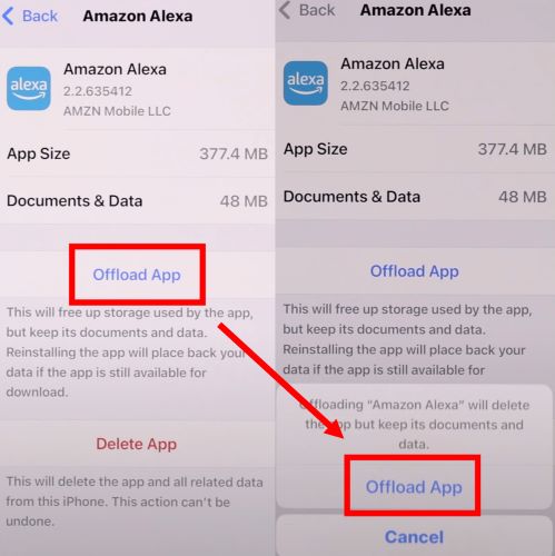 tap Offload App | Play Spotify on Amazon Echo