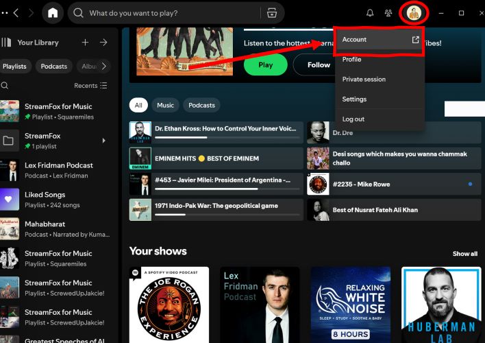 hit Account | Spotify Keeps Logging Me Out
