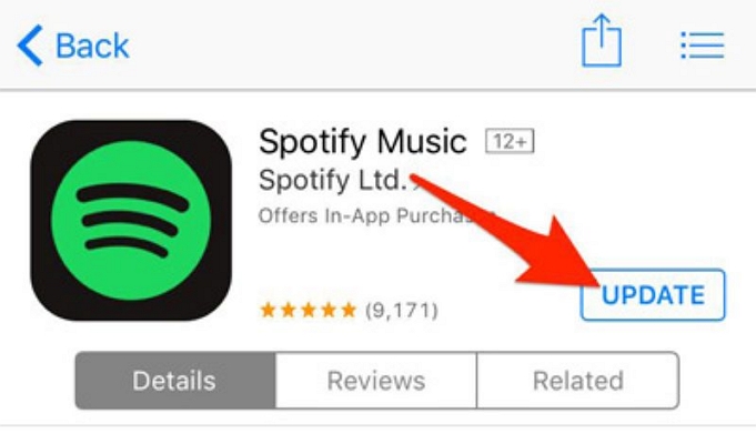 press Update | Spotify Keeps Logging Me Out