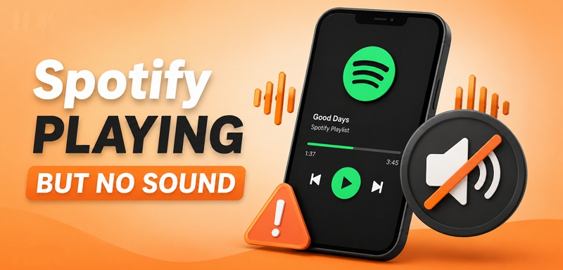 Spotify Playing but No Sound