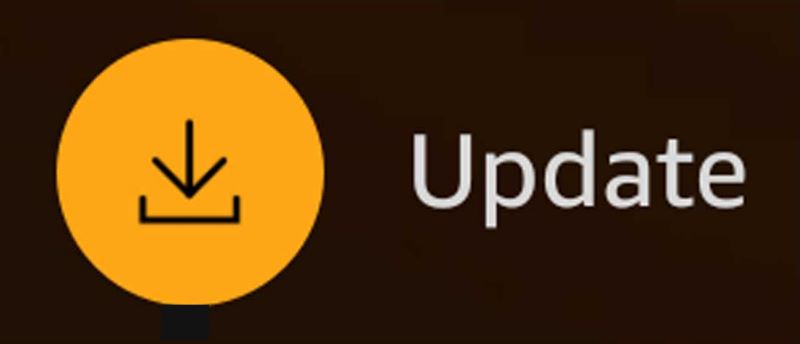 Update button | Play Spotify on Amazon Firestick TV