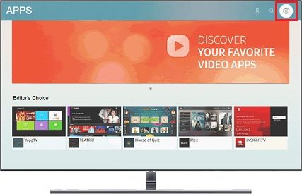 highlight Settings | Play Spotify on Samsung Smart TV