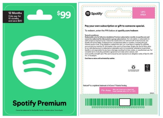 Spotify Gift Card | Spotify Family Plan