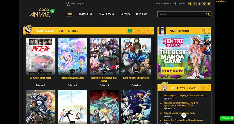 gogoanime | aniwave alternatives