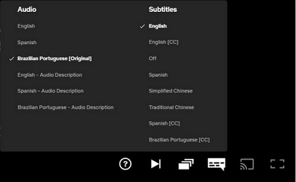 subtitle language | how to change language on Netflix