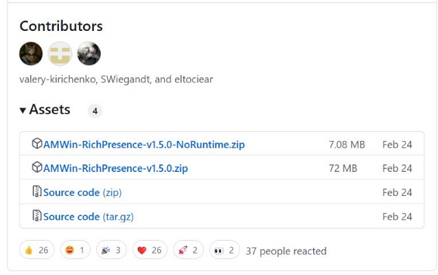 choose no runtime build | Connect Apple Music to Discord