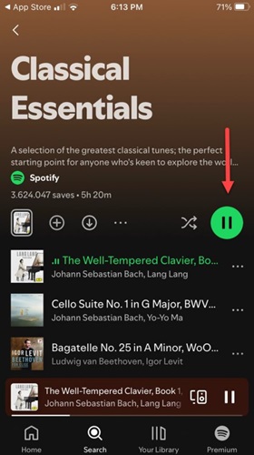 press Pause | Play Spotify with AirPods