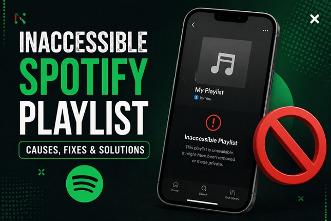 Inaccessible Spotify Playlist