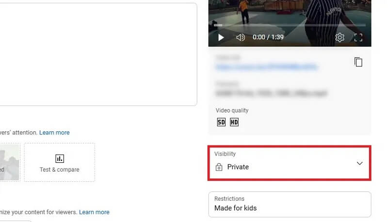 share privately | watch private YouTube videos