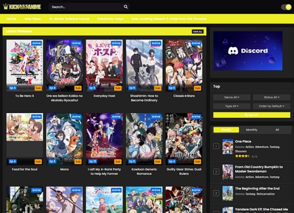 kickassanime | aniwave alternatives