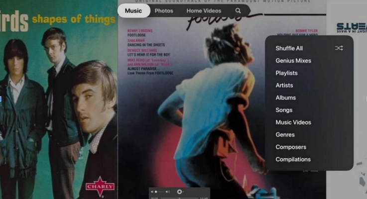go to Music | Play Spotify on Apple TV