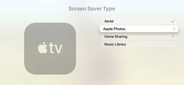 choose Apple Photos | Play Spotify on Apple TV