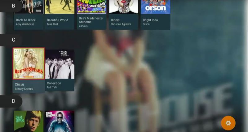 Audio section | Play Spotify on Amazon Firestick TV