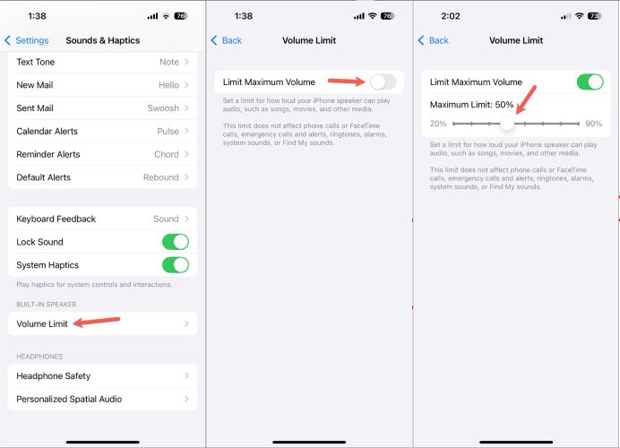 turn off Volume Limit | Make Apple Music Louder