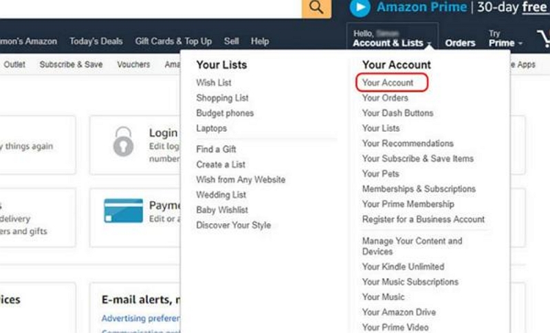 Amazon account | amazon prime video not working