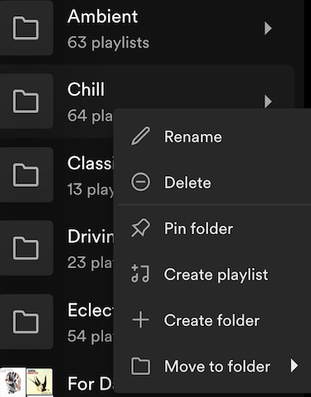 pin Spotify folder | Pin a Playlist on Spotify