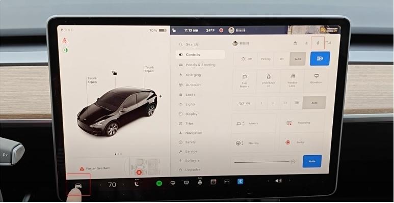 display in your Tesla | apple music on tesla