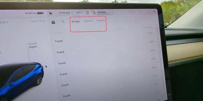 start playing | apple music on tesla