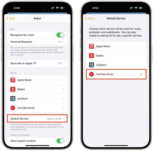 default music service | Play Spotify on HomePod