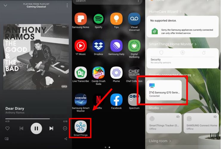 find Samsung TV | Play Spotify on Samsung Smart TV