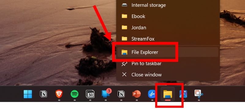 open File Explorer | Play Spotify on Samsung Smart TV