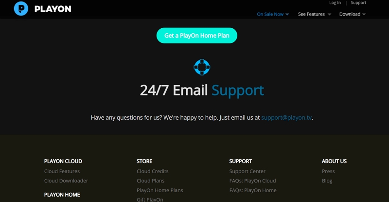 Contact Playon Support | playon not recording netflix
