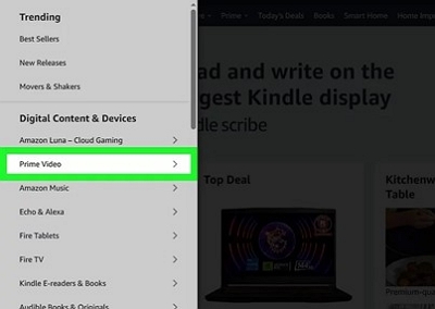 vast collection of videos | watch amazon prime on computer