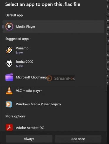 choose play with Media Player | Randomize Spotify Playlists