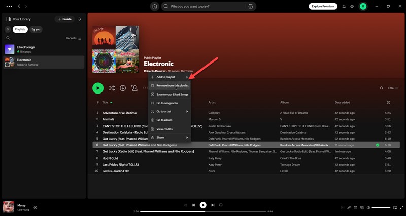 hold on Ctrl | Remove Duplicates from Spotify Playlists