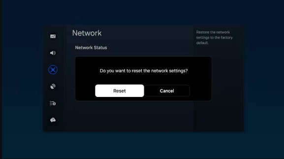 choose Reset | Spotify Playing but No Sound
