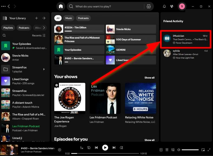 see what your friends are playing | Add Friends on Spotify