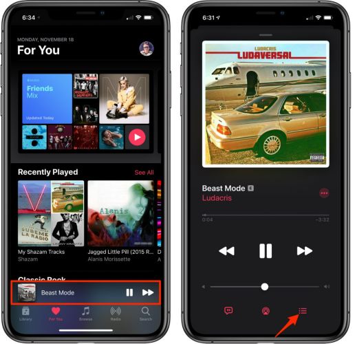hit Up Next | Recently Played on Apple Music