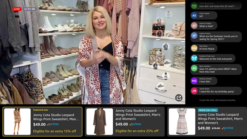 Shopping Live Streams | amazon prime live tv